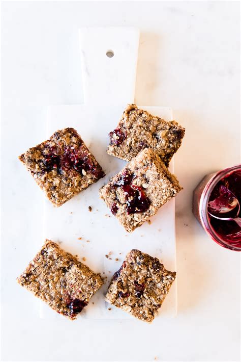 Raspberry Oat Crumble Breakfast Bars Gather A Table