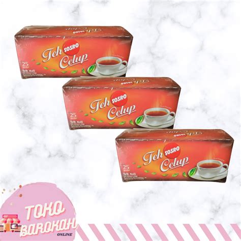 Jual Teh Celup Sosro Kotak Isi Kantong Shopee Indonesia