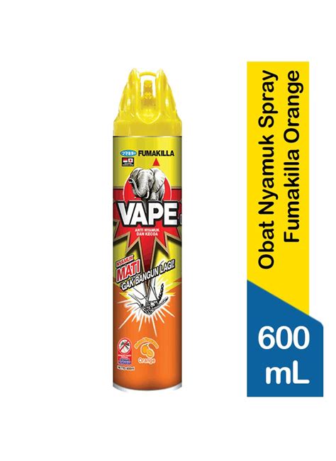 Vape Obat Nyamuk Spray Fumakilla Orange Ml Klikindomaret