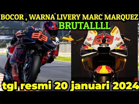 HEBOHBOCOR PENAMPAKAN WARNA LIVERI MARC MARQUEZMOTOGP 2024 YouTube