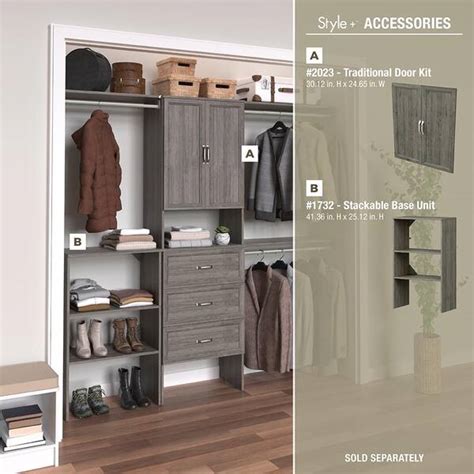 Wood Closet Organizers Menards Dandk Organizer