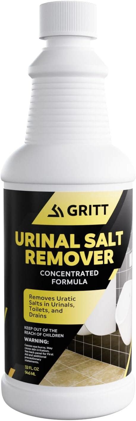 Amazon.com: GRITT COMMERCIAL Urinal Salt Remover Concentrate ...