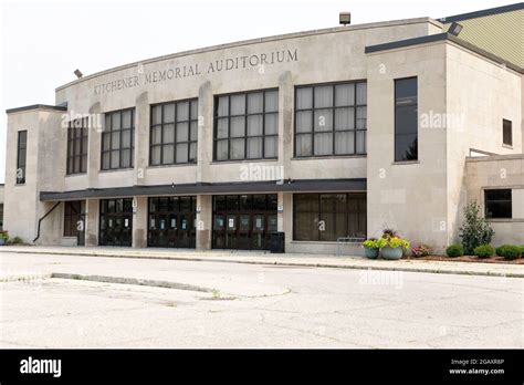 Kitchener Memorial Auditorium. Kitchener Ontario Canada Stock Photo - Alamy