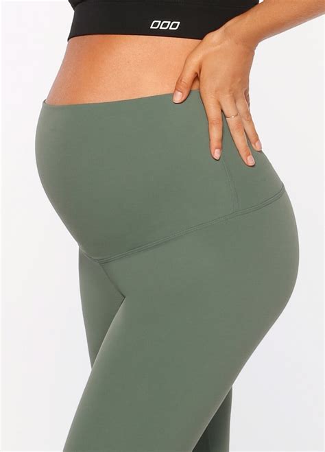 Lorna Jane 7 8 Maternity Active Tight In Military Queen Bee