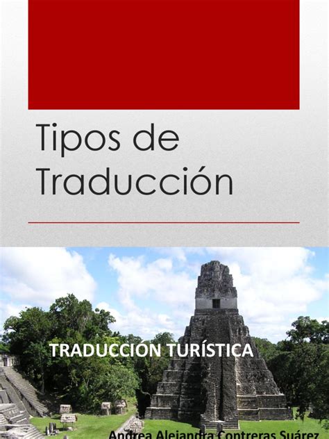 PDF Tipos De Traducci N DOKUMEN TIPS