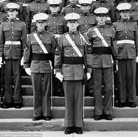 Donald Trump Pictured In Uniform As A Cadet Captain Daily Mail Online