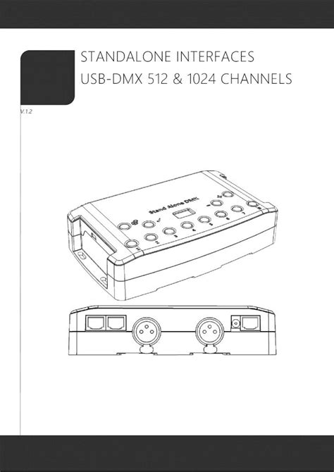 Pdf Standalone Interfaces Usb Dmx Channels Datasheet