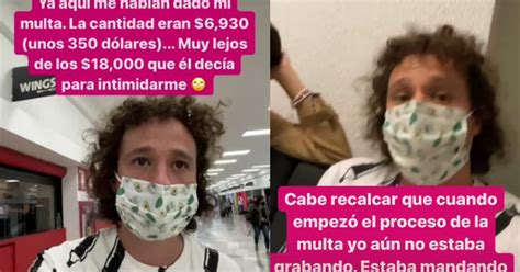 Luisito Comunica Recibe Multa De 6 930 Pesos Por Usar Celular En El AICM