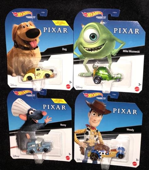 HOT WHEELS DISNEY Pixar Mike Wazowski Character Car Version Scale