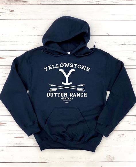 Yellowstone Dutton Ranch 2d Hoodie For Men For Women All Over Etsy