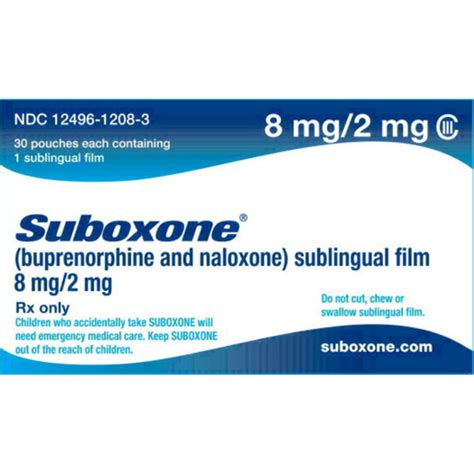 Buprenorphine Mg Naloxone Mg Sublingual Film Bound Tree