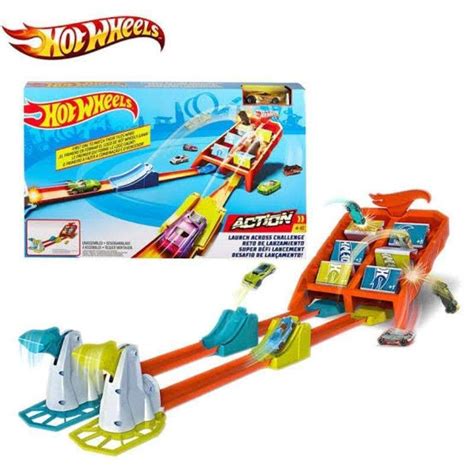 Jual Hotwheels Track Launch Across Challenge Playset Track Hot Wheels Ori Di Seller TOY HOUSE