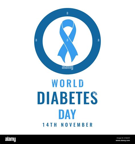 World Diabetes Day Awareness Vector illustration Stock Vector Image ...