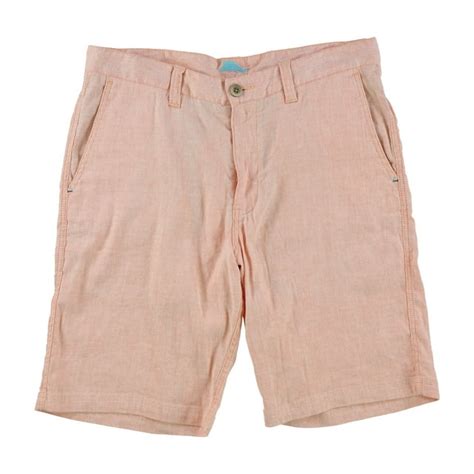 Tommy Bahama Mens Beach Casual Walking Shorts Orange 33