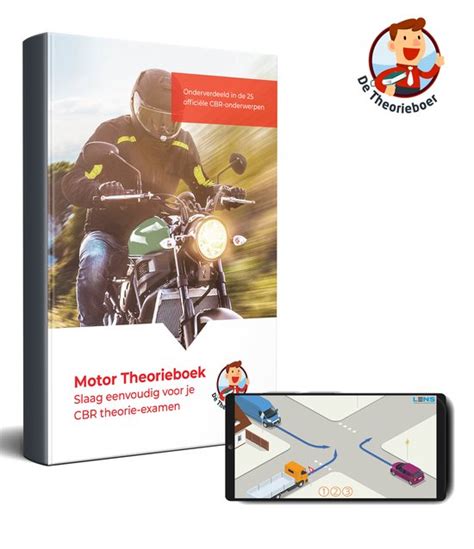 Motor Theorieboek 2024 CBR Motor Theorie Leren Compleet Theorieboek