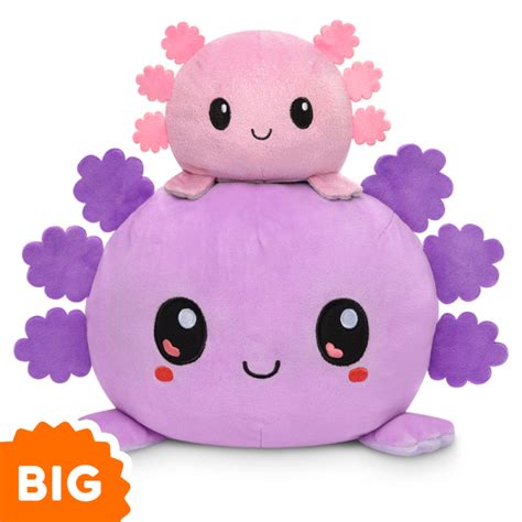 TeeTurtle Reversible Axolotl Plushie Home Of The Original 55 OFF