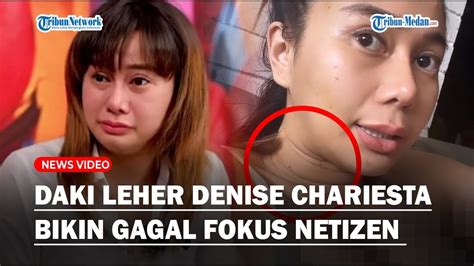 Daki Leher Denise Chariesta Bikin Gagal Fokus Unggah Video Pakai Baju