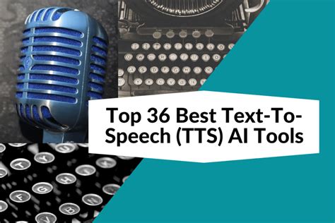 Top 36 Best Text To Speech Tts Ai Tools Grovingo Technology