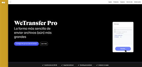 C Mo Usar Wetransfer Para Enviar Grandes Archivos Por Internet
