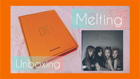 Unboxing Mamamoo St Full Album Melting Youtube