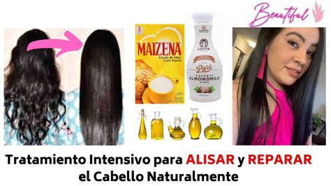 Tratamiento Intensivo Con Maizena Para Alisar Y Reparar El Cabello