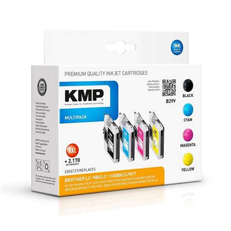 Kmp B V Multipack F R Brother Lc Tintenpatronen Printspeed