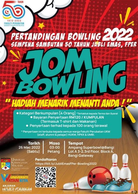 Pertandingan Bowling Sempena Sambutan Tahun Jubli Emas Fper