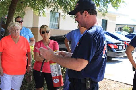 Snead Eye Group Fire Extinguisher Training