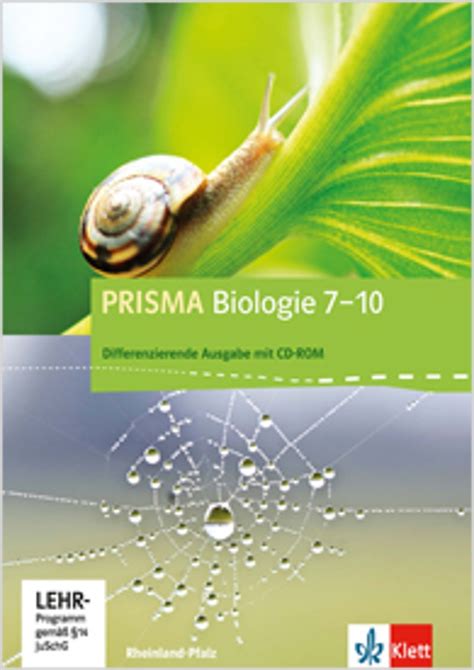 Ernst Klett Verlag Prisma Biologie Differenzierende Ausgabe