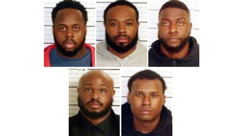 Tyre Nichols Death 5 Memphis Ex Cops Jailed And Charged With Nichols