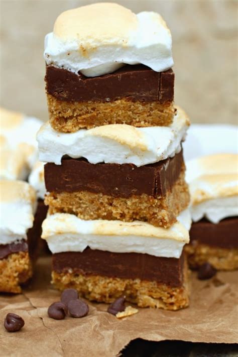 No Bake Smores Bars The Perfect Summer Dessert The Seaside Baker