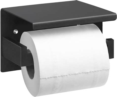 Toilettenpapierhalter Ohne Bohren Mit Ablage ZOTO 3M Kleber