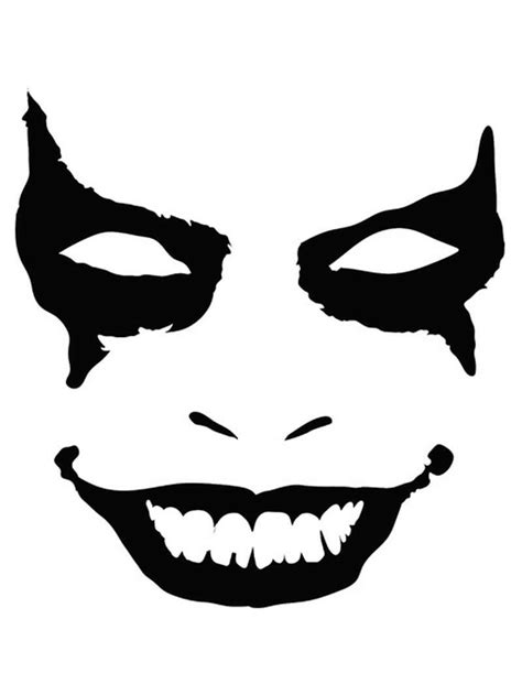 Free Printable Joker Stencils And Templates