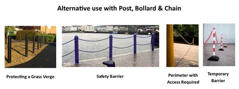 Using Chain & Rope with a set of Parking Posts or Bollards | Ultra ...