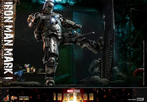 Hot Toys Iron Man Mark I Figure Sixth Scale Marvel Limited Collectible Comic Concepts