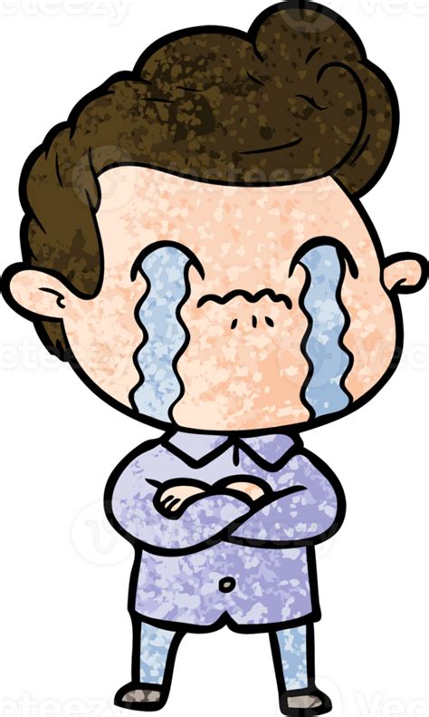 Cartoon Man Crying 45113832 Png