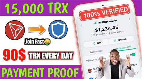 Earn TRX Earn Free Trx Trx Mining Site Today How To Earn Free