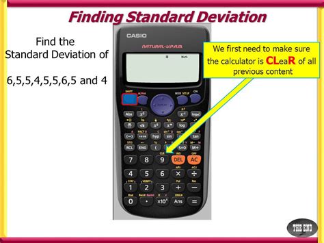 Standard Deviation Calculator Symbol