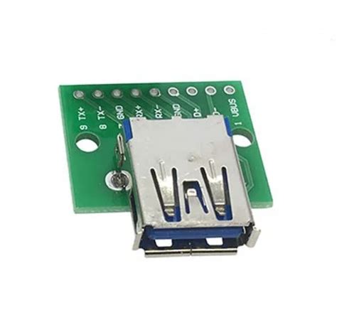 Pcs Type A Usb Female To Dip Mm Pcb Board Adapter Converter Usb