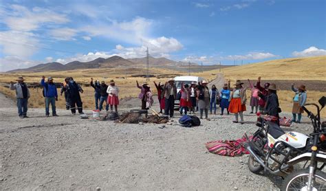 Cusco Espinar Reinicia Huelga En Corredor Minero Del Sur