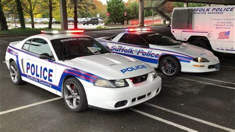 Suffolk County Police Department Highway Patrol Camaro Mustang Front