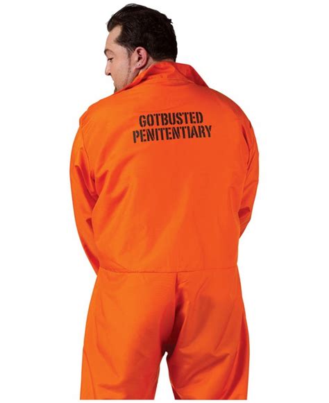 D Guisement Prisonnier Orange Adulte Fiesta Republic