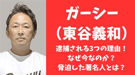 ガーシー（東谷義和）が逮捕される3つの理由！なぜ今なのか？脅迫した著名人とは？ ダレデモブログ