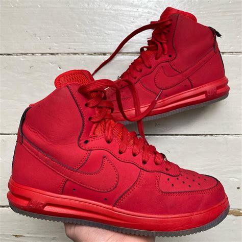 Nike Air Force 1 High Red – Wear Garson