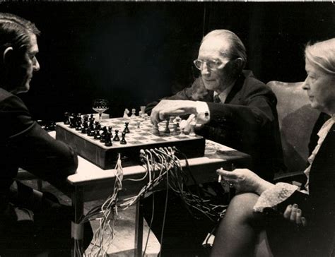 50 Years Ago Today Marcel Duchamp And John Cage Played Chess John