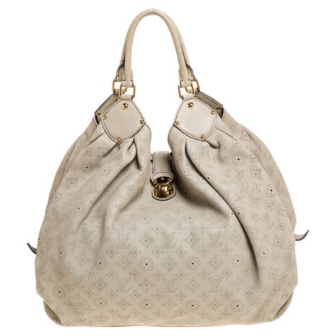 Louis Vuitton Off White Monogram Mahina Leather Xl Bag Louis Vuitton The Luxury Closet