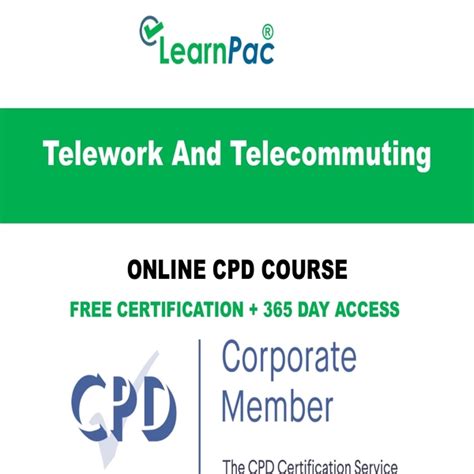 Telework And Telecommuting – Online CPD Course - LearnPac Systems