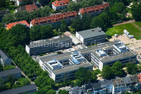 Luftbild Hannover Umbau und Modernisierung des Schulgebäudes