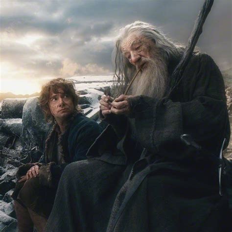 Bilbo Meets Gandalf Immortaltolkien More On Immortaltolkien