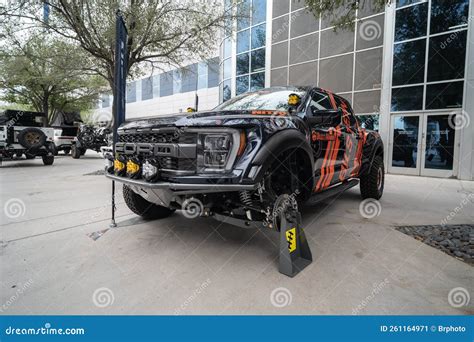 Ford Truck During Sema Show At Las Vegas Convention Center Editorial